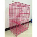 Top Selling Wire Wire Cage Cat con ruedas